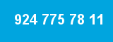 924 775 78 11
